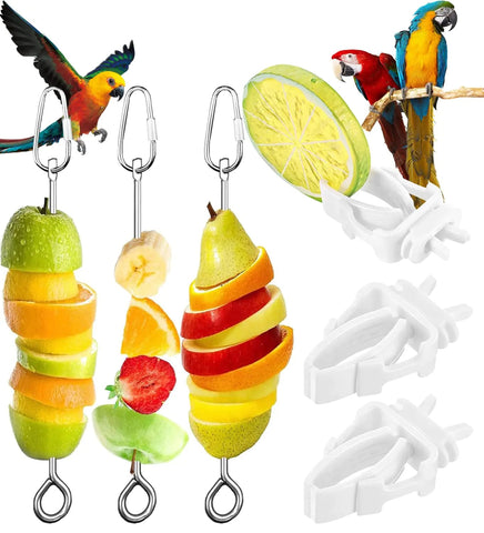 6 PCS Bird Food Treats Skewer Frugal Finds Galore