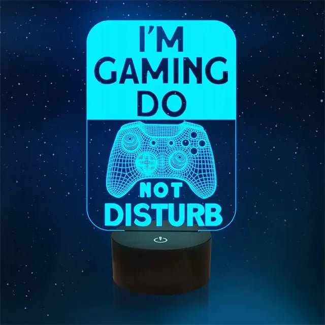 3D LED Gaming Lamp