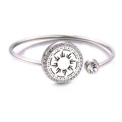 Aromatherapy Stainless Steel Heart Chain Oil Diffuser Bracelet Frugal Finds Galore