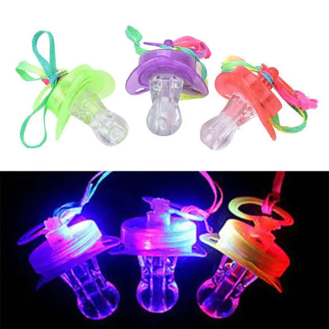 Creative LED Pacifier Whistle with 3 Lights Frugal Finds Galore