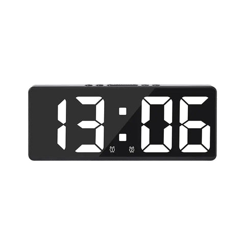 Multi-Function LED Alarm Clock with Temperature Display Frugal Finds Galore