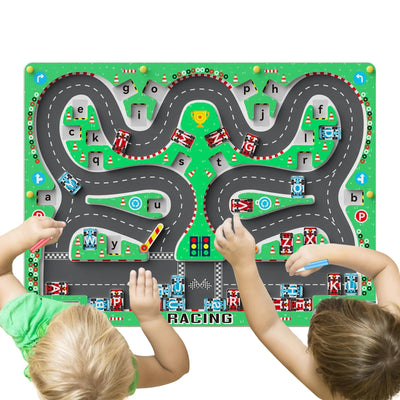 Magnetic Alphabet Maze Montessori Toys Frugal Finds Galore