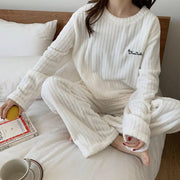 Winter Soft Velvet Pajamas Set Frugal Finds Galore