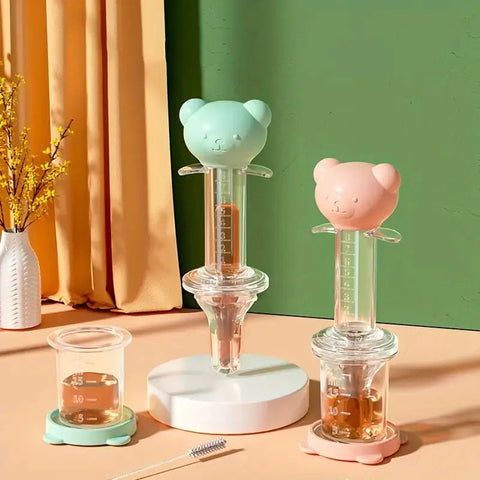 Silicone Baby Medicine Feeding Syringe and Pacifier Device Frugal Finds Galore