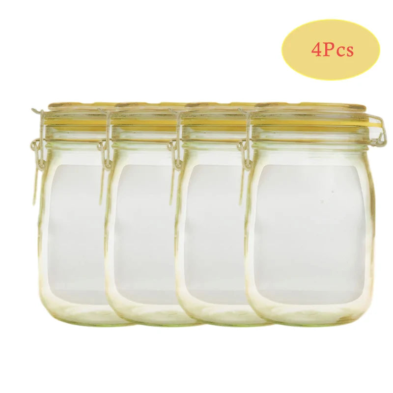 Reusable Mason Jar Bottle Bags