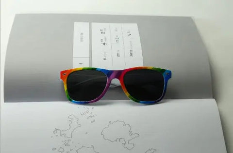 Rainbow Colored Sunglasses Frugal Finds Galore