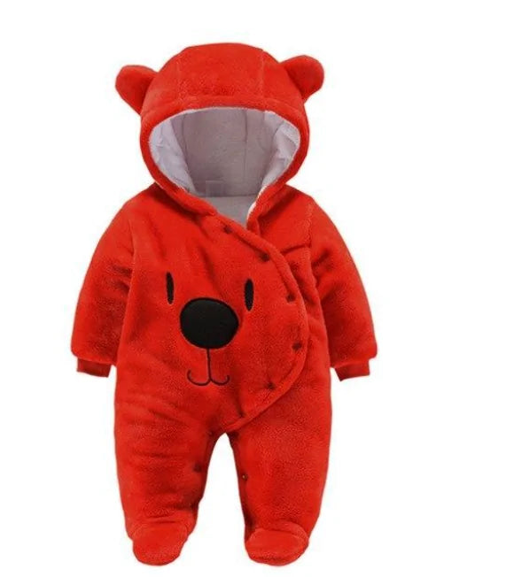 Bear Hooded Jumpsuit