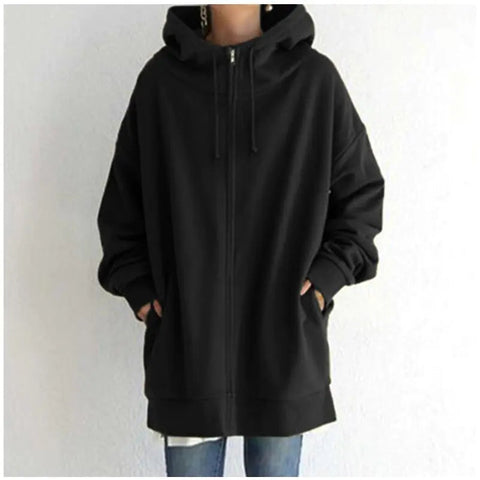 Women's Fuzzy Full-Zip Sport Pullover Hoodie Frugal Finds Galore