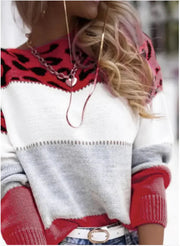 Women's Casual Leopard Print Sweater Frugal Finds Galore