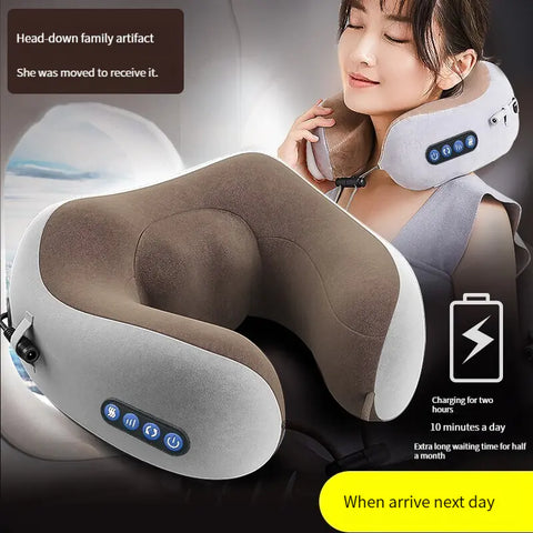 U-shaped Neck Massager for Shoulder and Cervical Relief Frugal Finds Galore