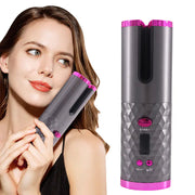 Cordless Auto Rotating Ceramic Hair Curler Frugal Finds Galore