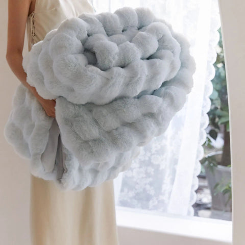Polyester Rabbit Velvet Blanket Frugal Finds Galore