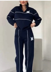 Womens 2 Piece Outfits Lounge Hoodless Pullover Sweatshirt Sweatsuit Sets Sweatshirt Baggy Fashion Sweatpants With Pockets Frugal Finds Galore