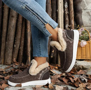 Fleece-lined Plush Warm Cotton Shoes, Plus Size Frugal Finds Galore