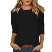 Trendy 3/4 Sleeve Blouse Frugal Finds Galore
