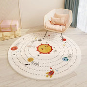 Round Polyester Rug Frugal Finds Galore