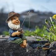 Naughty Gnome Statue for Outdoor Garden Decor Frugal Finds Galore