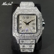 MISSFOX Ice Out Watch For Men Frugal Finds Galore