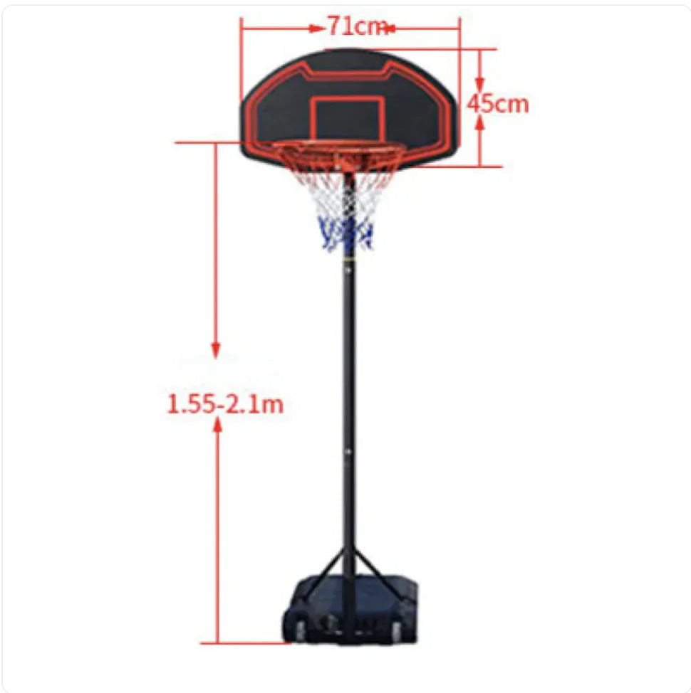 Adjustable Outdoor Basketball Hoop