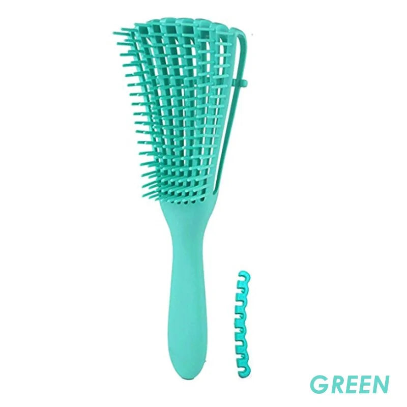 Detangle Hair Brush with Scalp Massage Comb