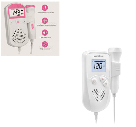 Home Pregnancy Fetal Heart Rate Monitor Device Frugal Finds Galore