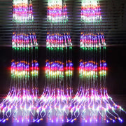 Outdoor Net Lights and Water String Lights Setup Frugal Finds Galore