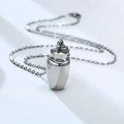 Openable Earthen Jar Columbarium Shape Pendant Frugal Finds Galore