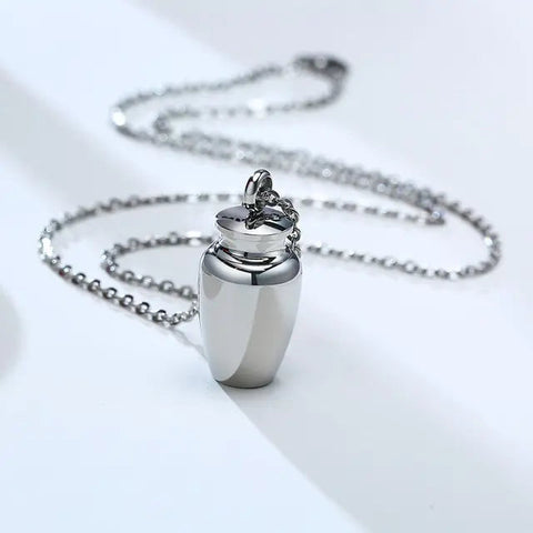 Openable Earthen Jar Columbarium Shape Pendant Frugal Finds Galore