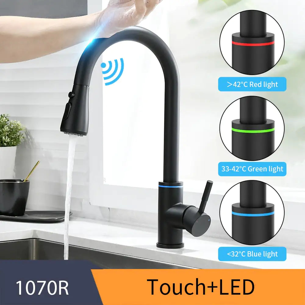 Grifos de cocina con tecnología Smart Touch