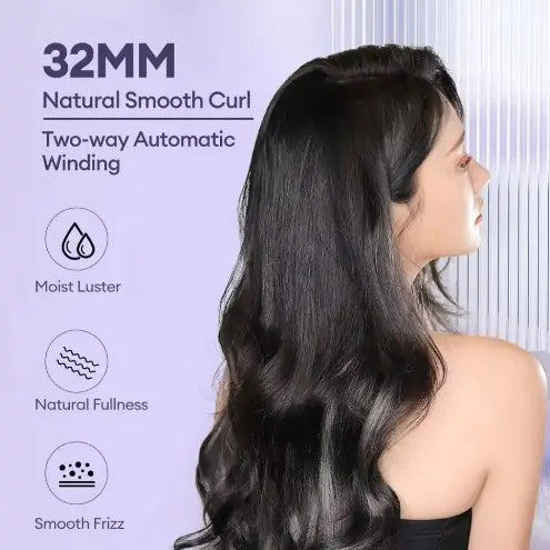 Automatic Rotating Ceramic Hair Curler