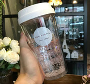 Portable double coffee cup Frugal Finds Galore