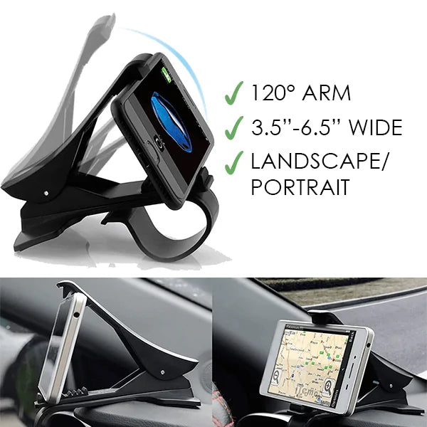 Universal Car Phone Clip Holder