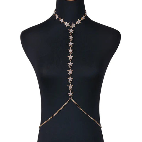 Star Body Chain, Bikini Chain Frugal Finds Galore