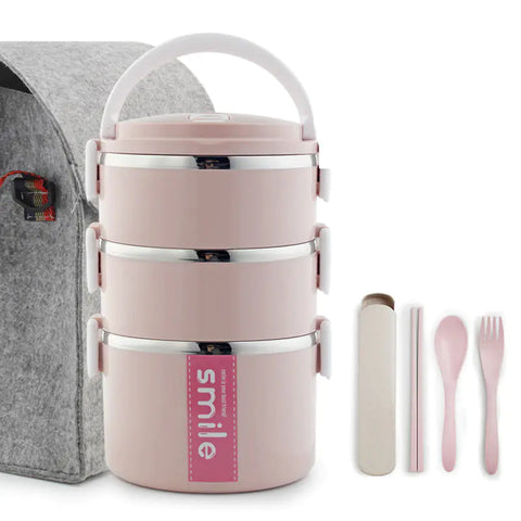 Stainless Steel Insulated Lunch Box Container Frugal Finds Galore