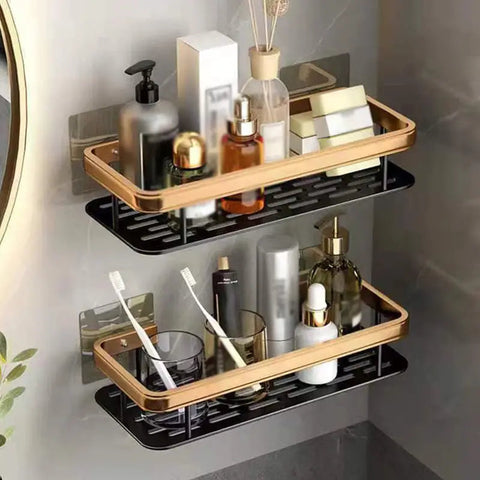 Wall Mounted Shower Caddy - No Drilling Organizer Frugal Finds Galore