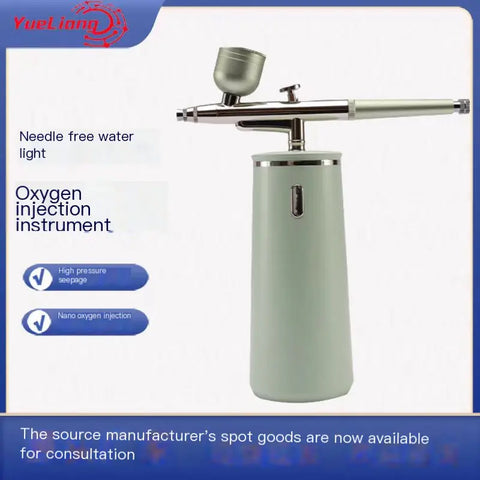 Oxygen Injection Beauty Device with Nano Mist Applicator Frugal Finds Galore