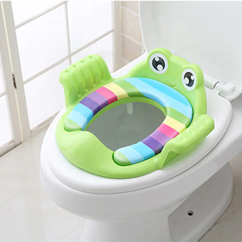 Baby Toilet Seat Cushion for Kids - Potty Training Aid Frugal Finds Galore