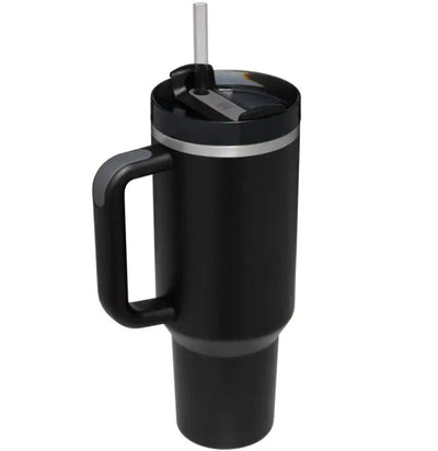 40oz Stainless Steel Car Straw Cup Frugal Finds Galore
