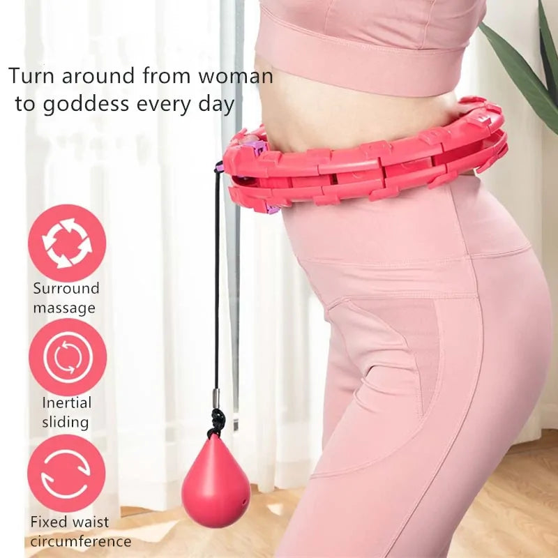 Adjustable Smart Hoop for Home Fitness