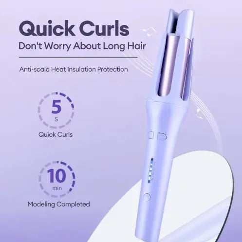 Automatic Rotating Ceramic Hair Curler