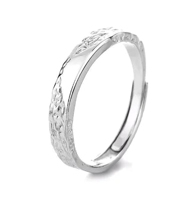 Adjustable Cold Wind Texture Ring - Stylish Design Frugal Finds Galore