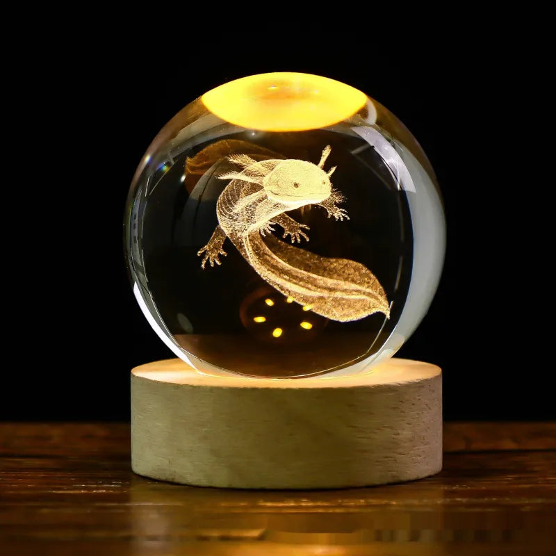 Crystal Ball Night Lamp Projection