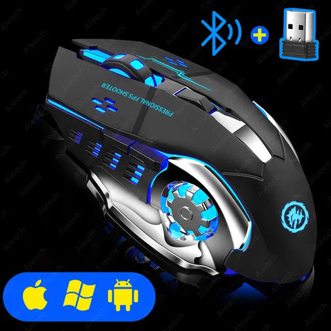 Silent Wireless Gaming Mouse Frugal Finds Galore