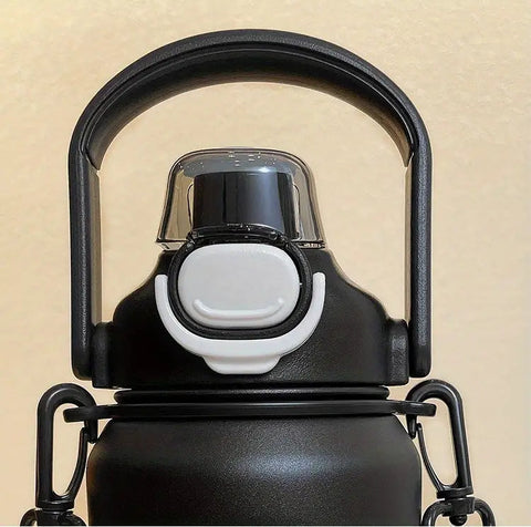 Large-Capacity Portable Thermos Cup with Straw Frugal Finds Galore