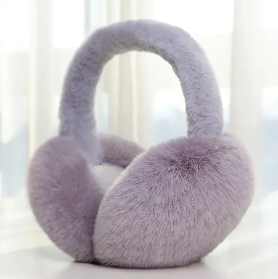 Warm Rabbit Fur Earmuffs