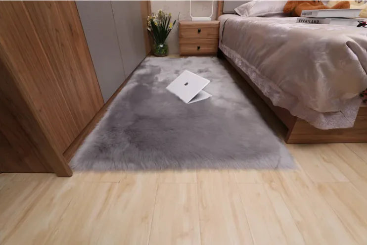 Wool Non-Slip Floor Rug