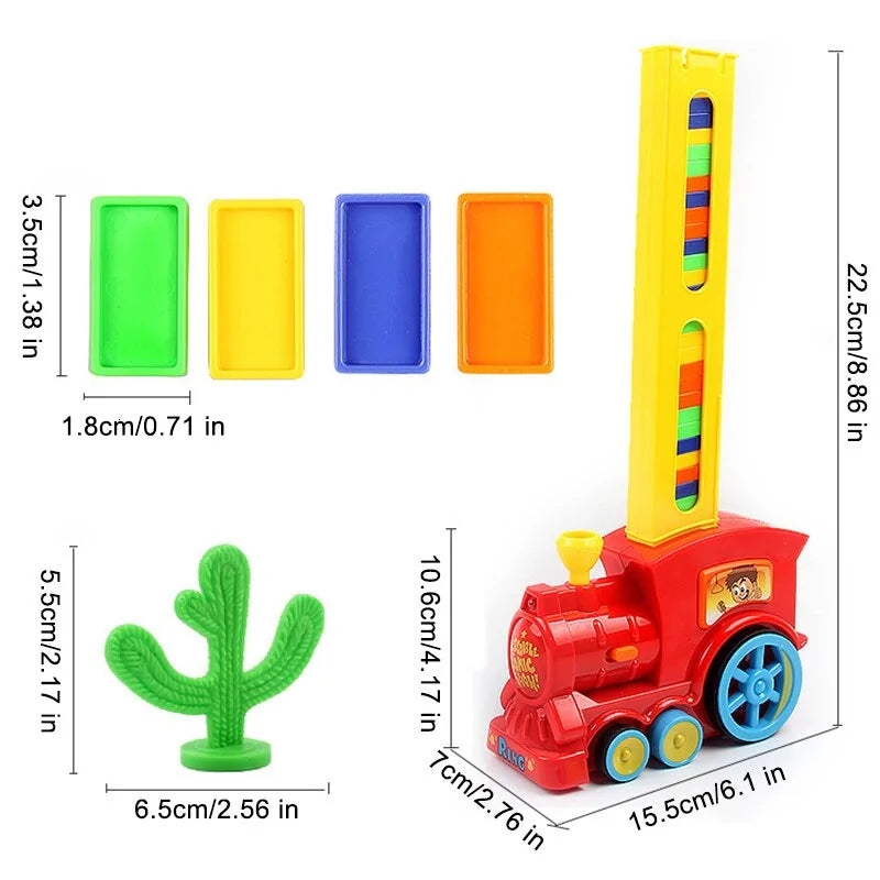 Domino Train Toy Set