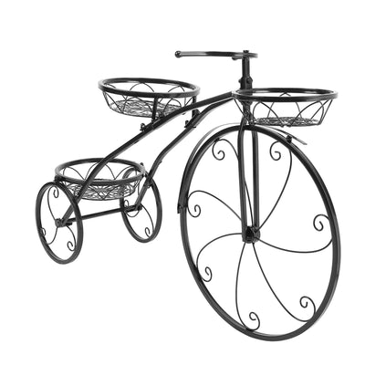 Tricycle Plant Stand for Home Garden and Patio Frugal Finds Galore