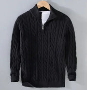 Zip Knit Sweater Frugal Finds Galore