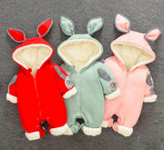 Thick Hooded Baby Jumpsuit Frugal Finds Galore